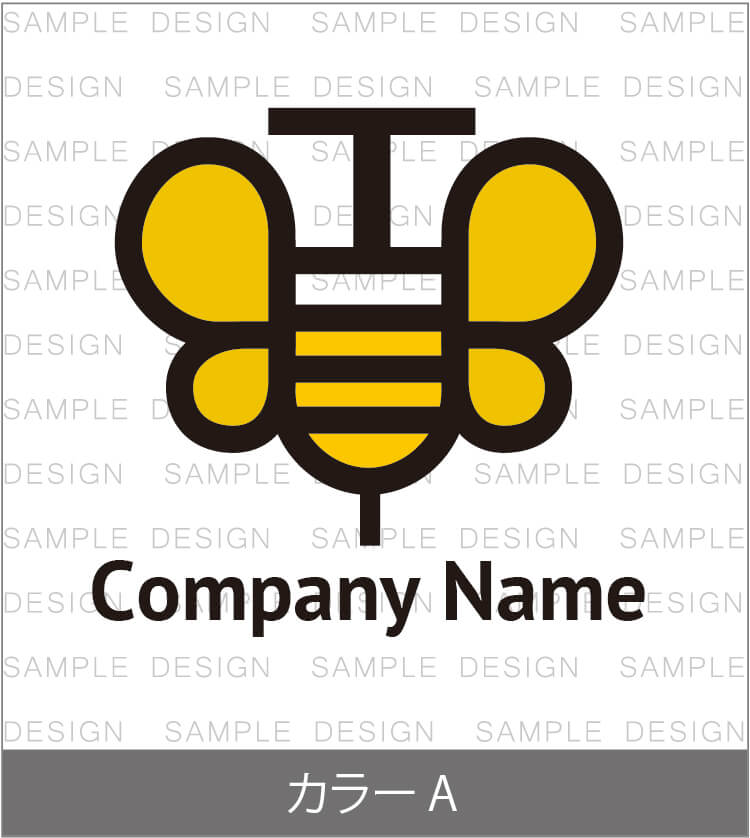 蜂蜜 ロゴ0248カラーa
