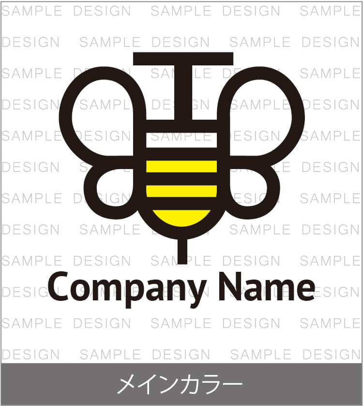 蜂蜜 ロゴ0248カラーm