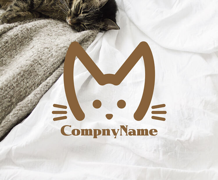 キャットロゴ 猫0686