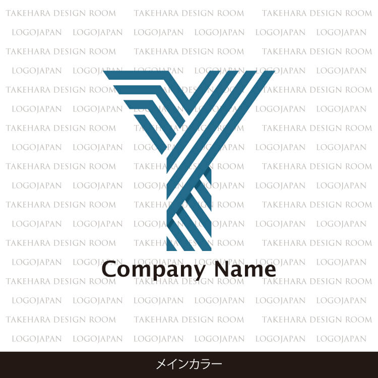 太めのラインが美しいアルファベットYブランドロゴ|販売番号01086 5 2101086color m