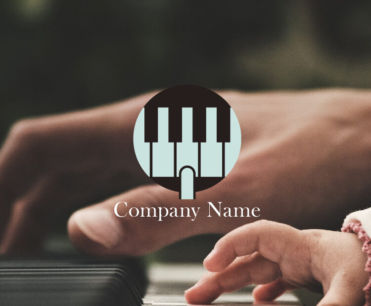 ピアノスクールのロゴ01496