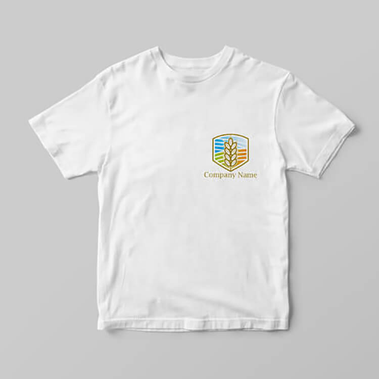 稲ロゴ01570マーク使用例｜Tシャツ