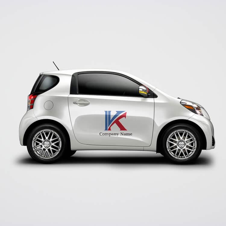 頭文字ロゴ Kのデザイン01668使用例｜自動車