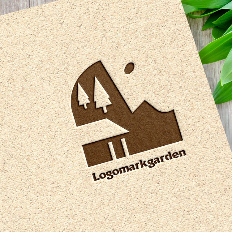 家具ロゴ01821ツールへ使用｜コルクボードに印刷