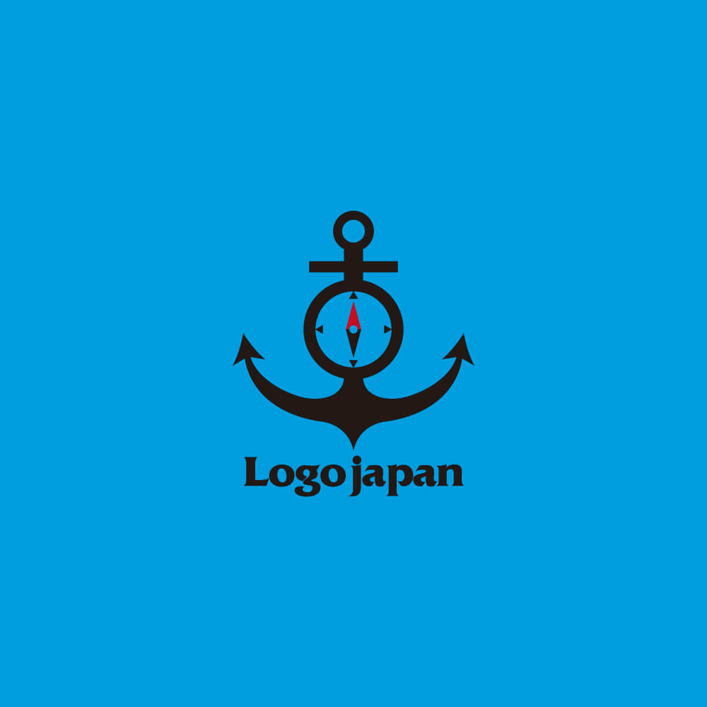 錨と羅針盤のロゴ