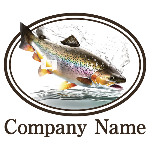 ロゴの種類 | ロゴマークガーデン 3 trout02 top