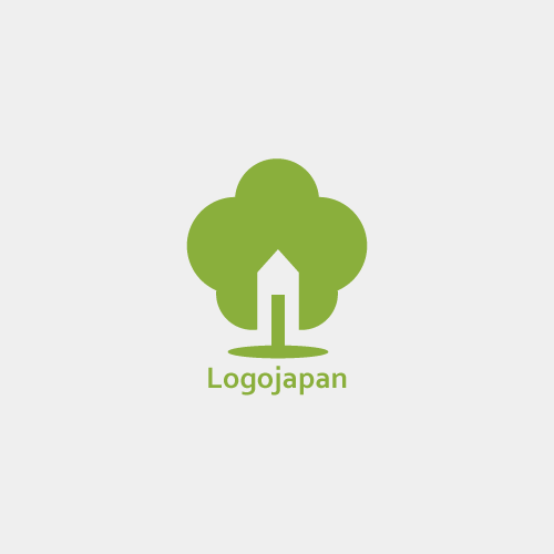 木と家-ロゴ0164-color-b