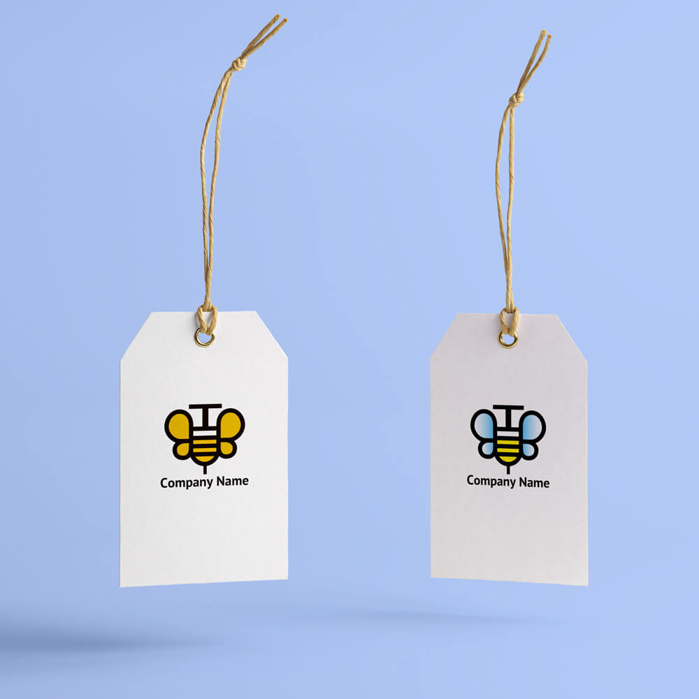 蜂蜜 ロゴ0248使用例｜紙タグ