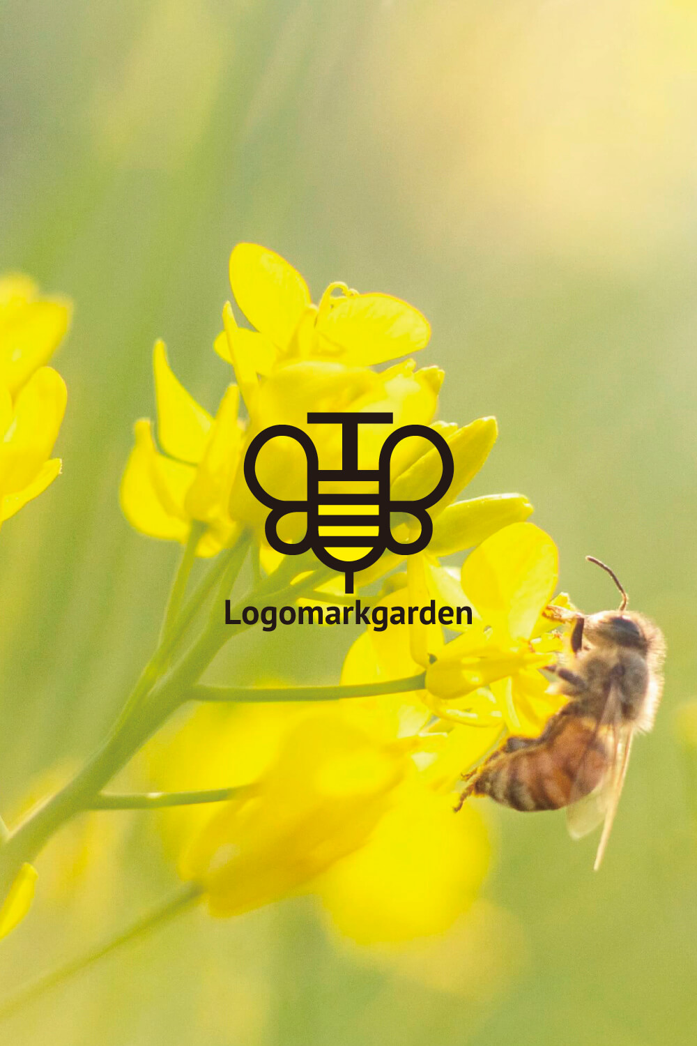 蜂蜜 ロゴ0248使用例｜ピン