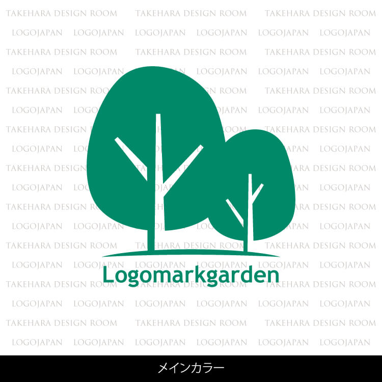 木のロゴ ナチュラル01894メインカラー