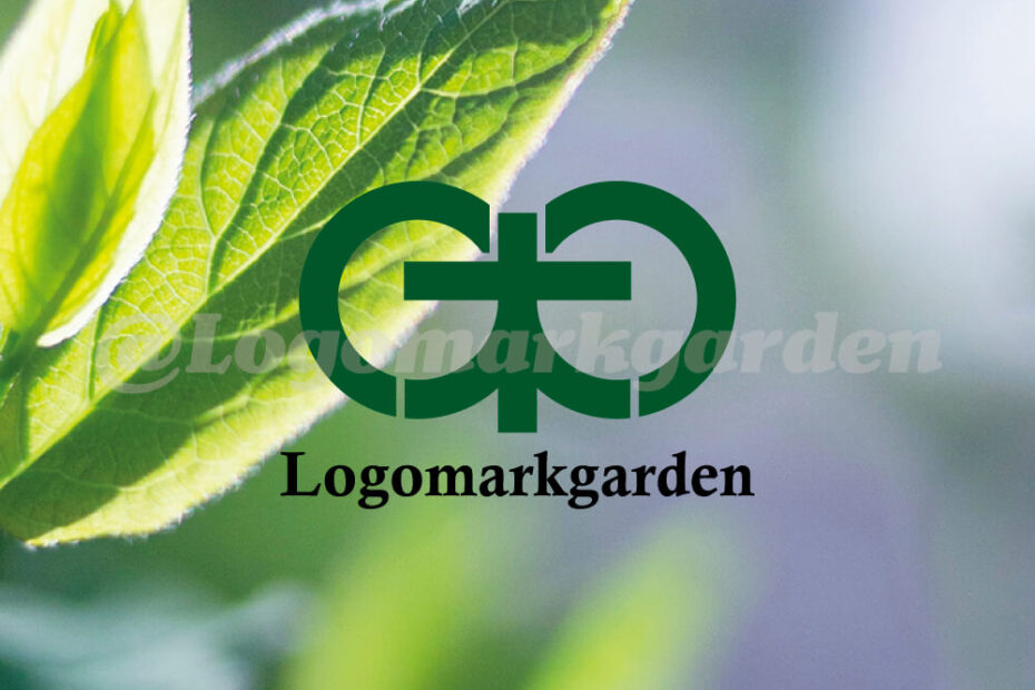 再生と成長をテーマにした無限と木のブランドロゴデザイン