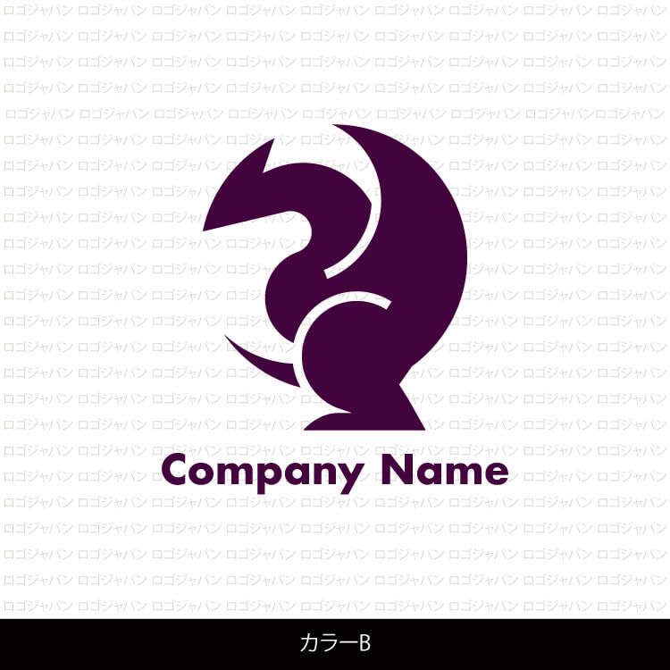 ドラゴンのロゴ1500-カラーB