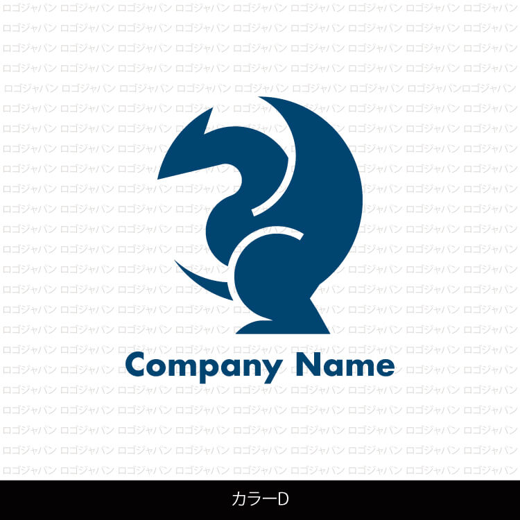 ドラゴンのロゴ1500-カラーD
