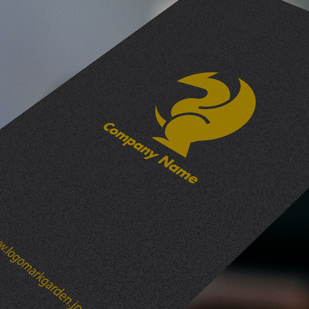 ドラゴンのロゴ1500デザイン見本：メニューブック