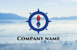 コンパスとペンの目標ロゴ0555