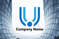 01079Uロゴ 人をモチーフにしたデザイン