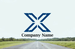 アルファベット ロゴX01096