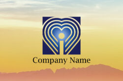 ハートのロゴマーク01287