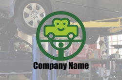 自動車整備工場・車検ロゴ01315