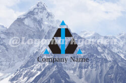 三角形ロゴ 矢印のデザイン01428