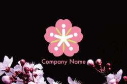 ロゴマーク桜01671