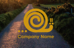 カタツムリロゴ01697