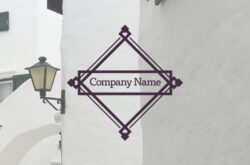 ロゴフレーム デザイン01767