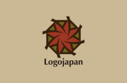 和風ロゴ 和花のデザイン