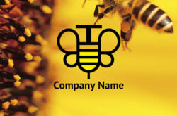 蜂蜜 ロゴ0248